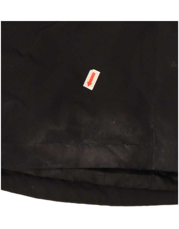 Mountain Warehouse Damen-Regenmantel mit Kapuze, UK 12, Mittelschwarzes Nylon