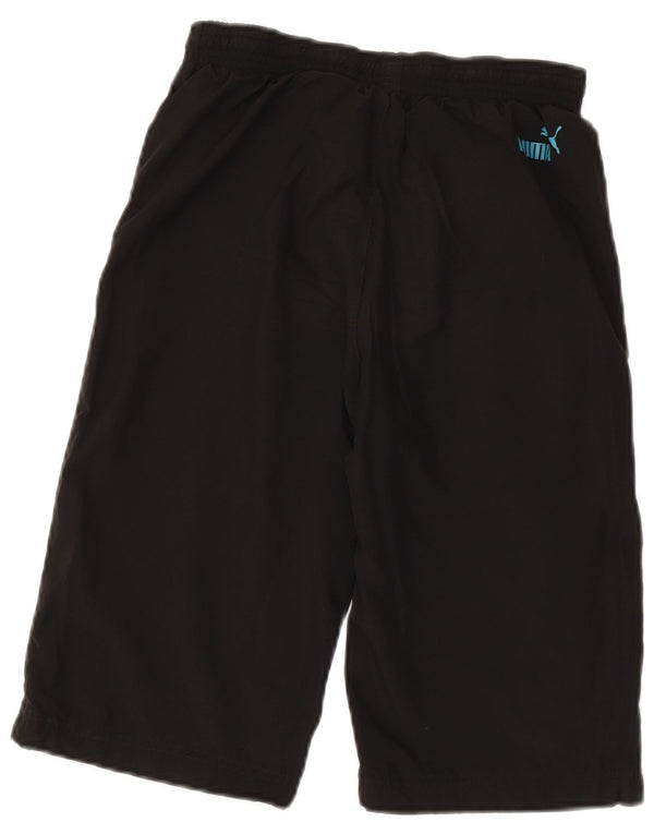 Puma Jungen Graphic Bermuda Sport Shorts 11-12 Jahre Schwarz