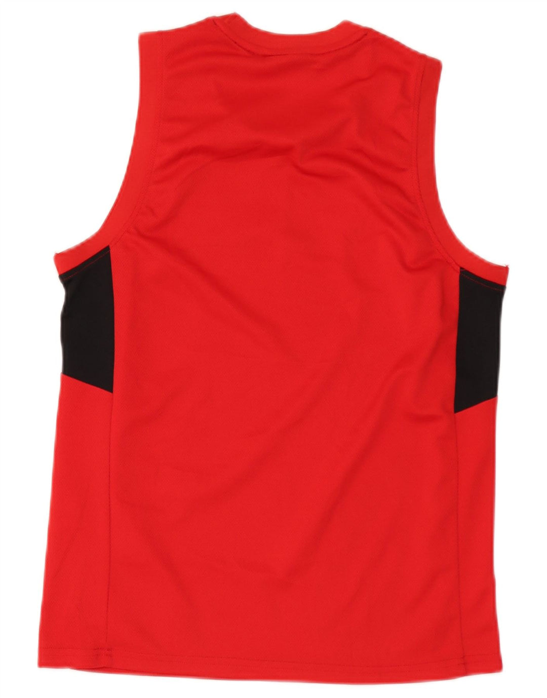 Fila Herren Grafik-Weste-Top, klein, rot, Farbblock-Polyester