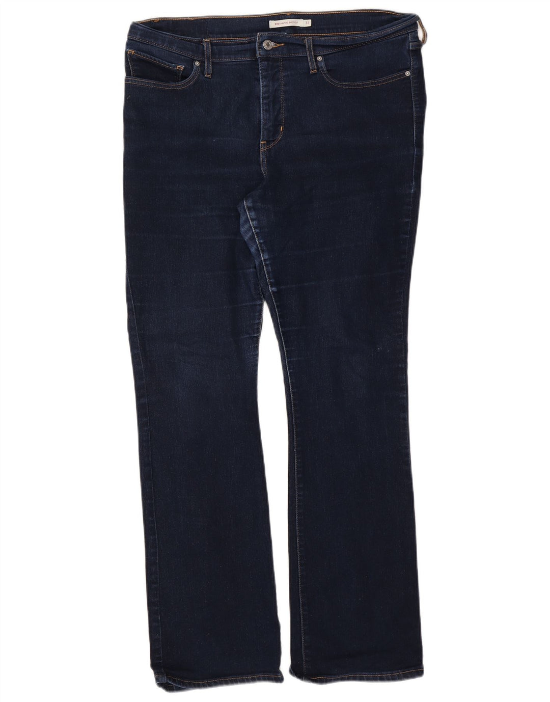 Levi's Damen 315 Shaping Bootcut Jeans W33 L32 Marineblaue Baumwolle
