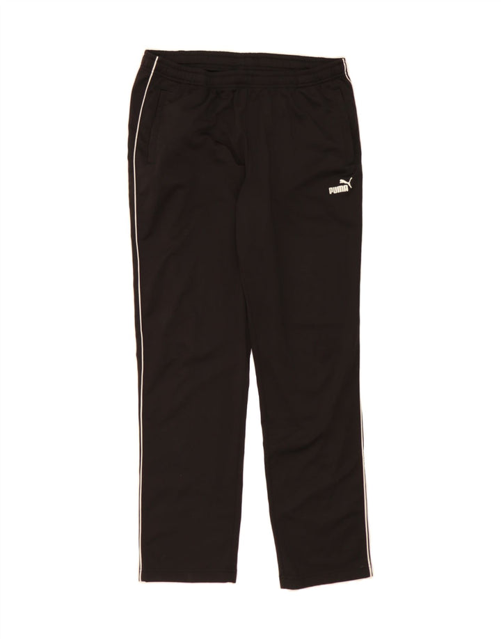 PUMA Mens Tracksuit Trousers Large  Black Polyester Vintage Puma and Second-Hand Puma from Messina Hembry 