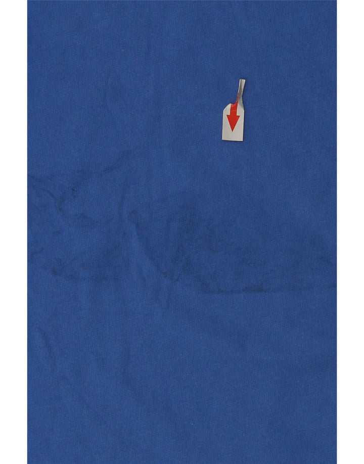 Nike Herren Rafa Graphic T-Shirt Top aus mittelblauer Baumwolle