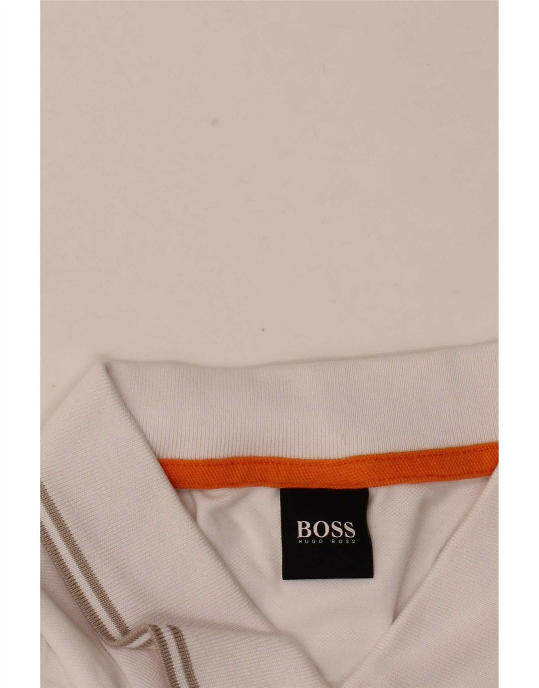 Hugo Boss Herren-Poloshirt, große weiße Baumwolle