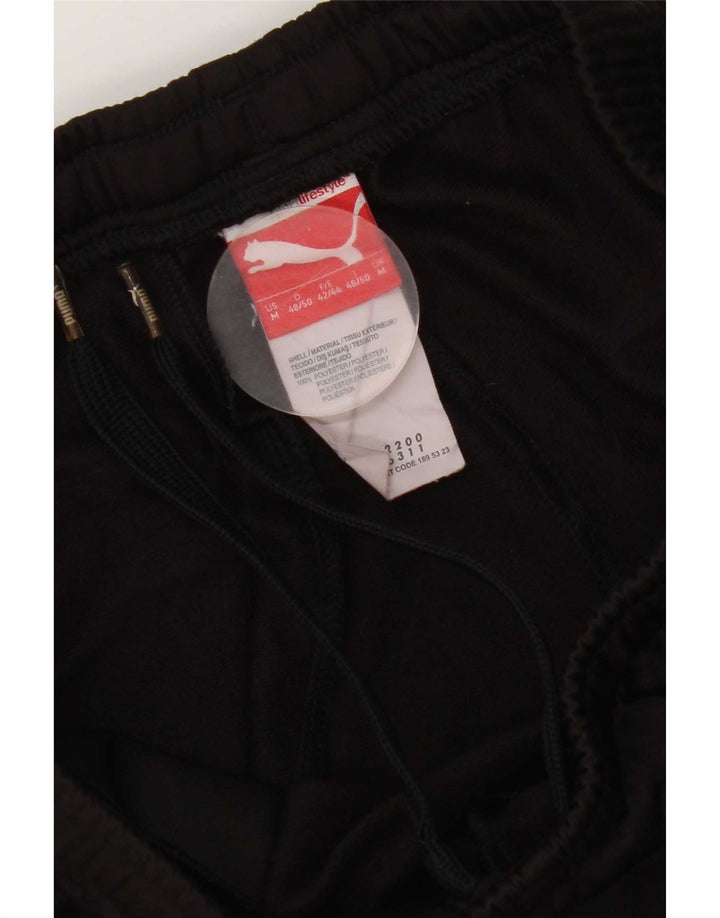 Puma Damen-Trainingshose UK 14 Mittelschwarzes Polyester