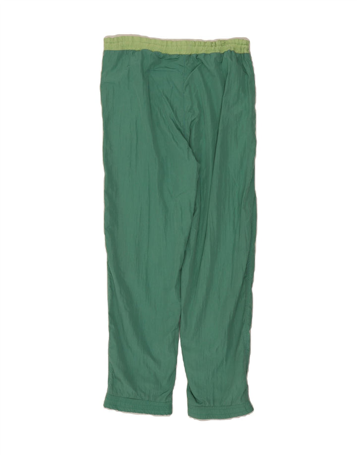 MC KEES Womens Tracksuit Trousers UK 10 Small  Green Colourblock Polyamide Vintage Mc Kees and Second-Hand Mc Kees from Messina Hembry 