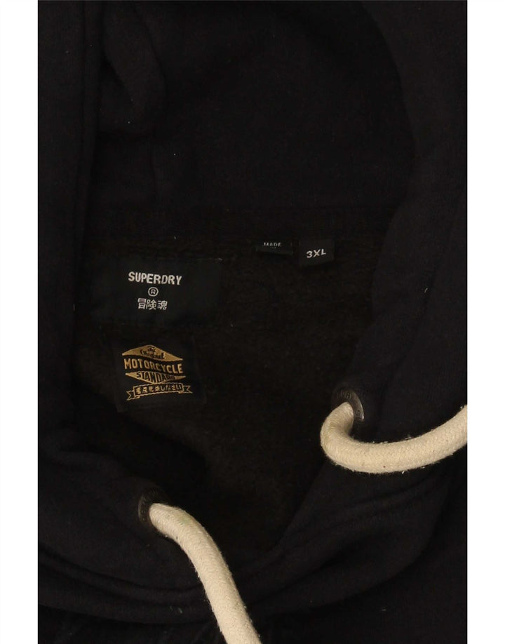 Superdry Herren Graphic Hoodie Pullover 3XL Schwarz