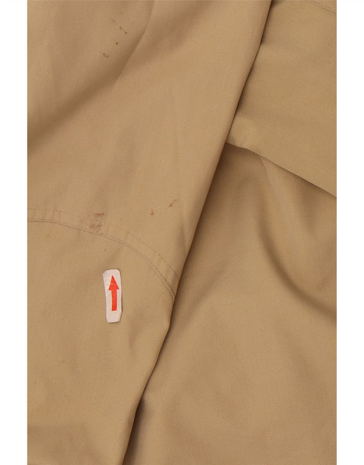 Fila Herren-Windbreakerjacke mit Kapuze IT 52 XL Beige Polyester