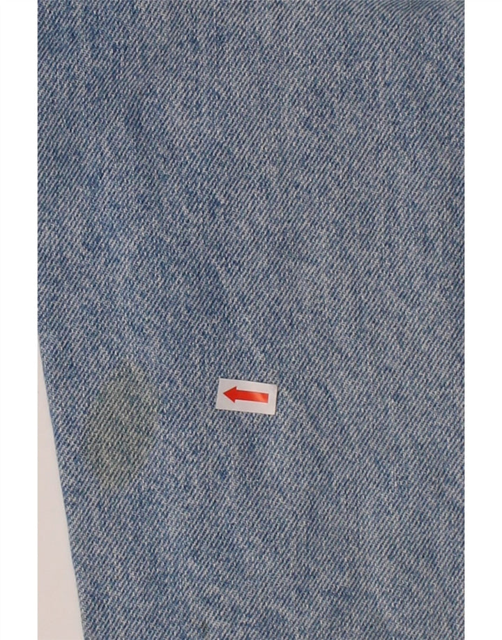 LEE Mens Straight Jeans W38 L34 Blue Cotton