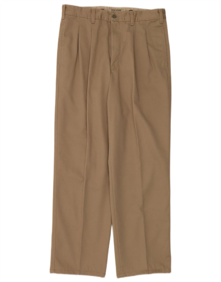 Dockers Herren Pegged Chino-Hose W33 L32 Beige