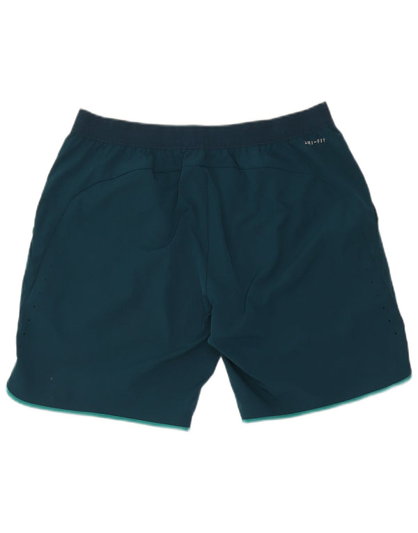 Nike Herren Dri Fit Sportshorts, groß, grünes Polyester