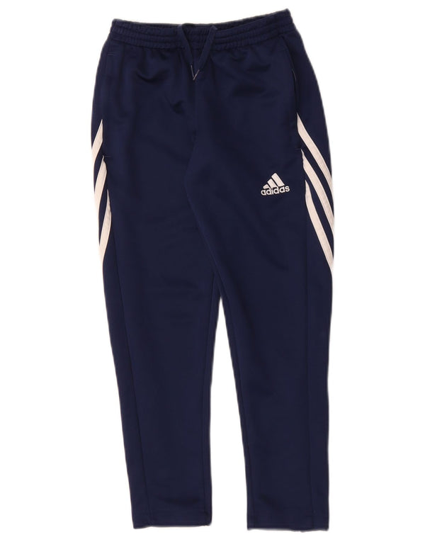 Adidas Jungen Climalite-Trainingshose, 7–8 Jahre, Größe S, Marineblau