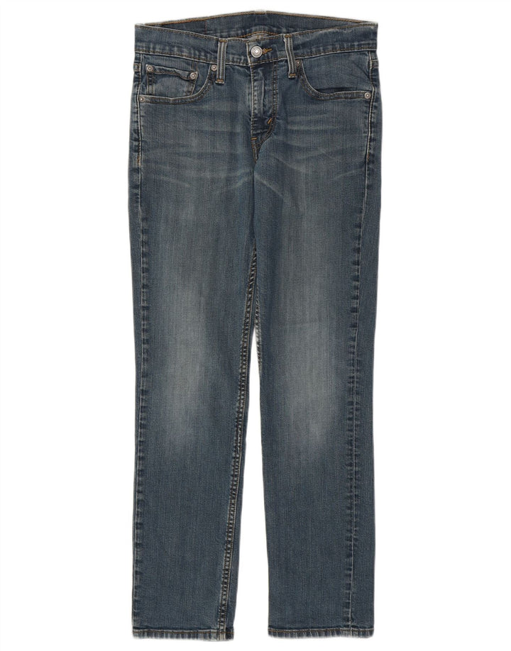 LEVI'S Damen 511 Slim Jeans W29 L30 Blaue Baumwolle
