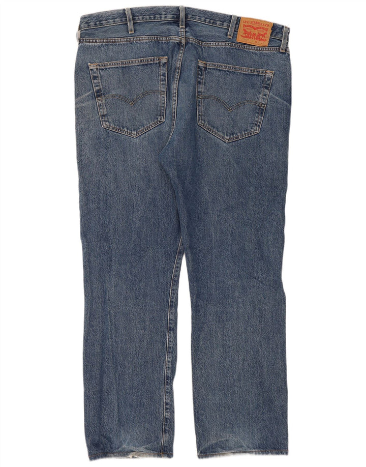 Levi's Herren 501 Straight Jeans W40 L32 Blaue Baumwolle
