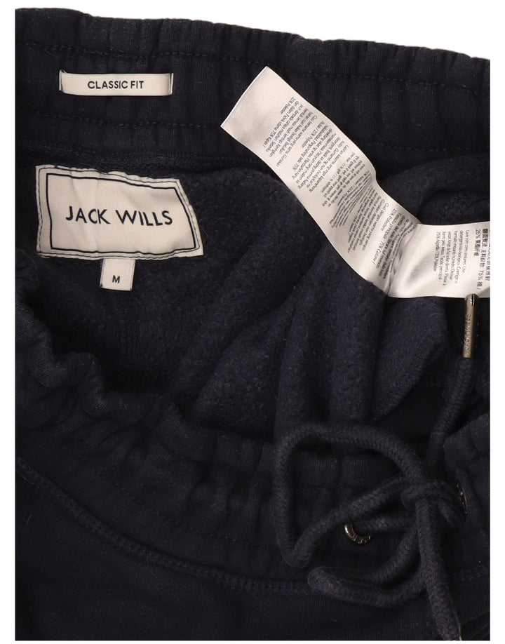 Jack Wills Herren-Trainingsanzughose mit grafischem Muster, mittleres Marineblau