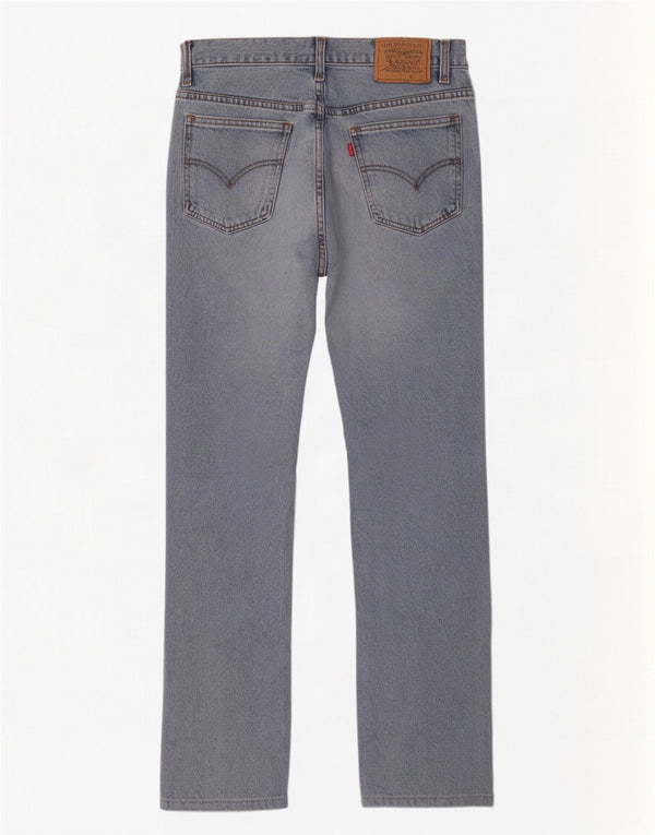Levi's Herren Straight Jeans W31 L28 Blaue Baumwolle