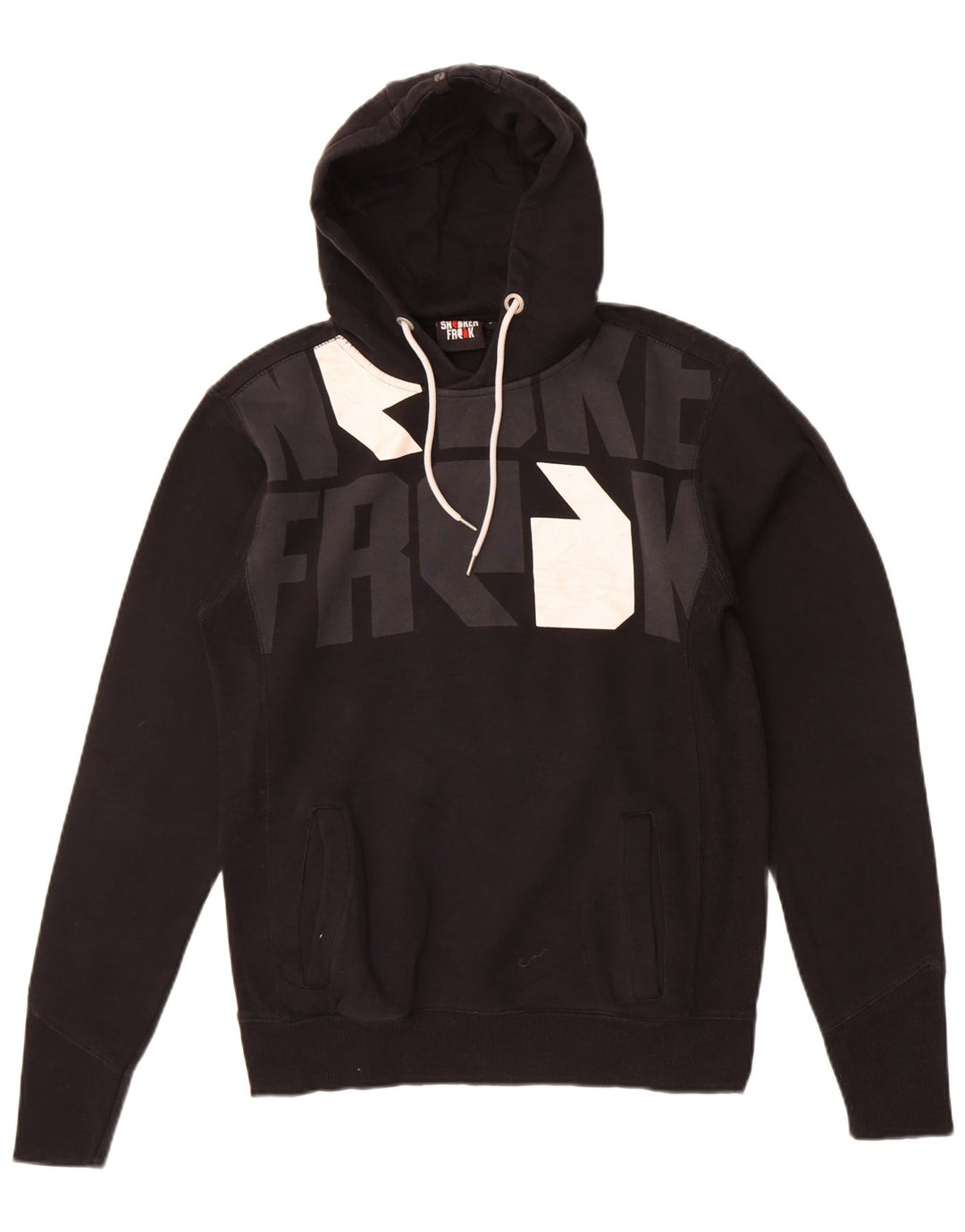Sneaker Freak Herren-Kapuzenpullover mit Grafik, Größe S, Schwarz