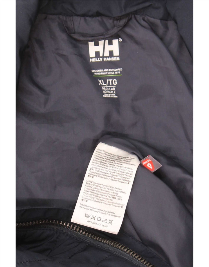 Helly Hansen Herren Graphic Wattierte Jacke UK 42 XL Marineblau Polyester