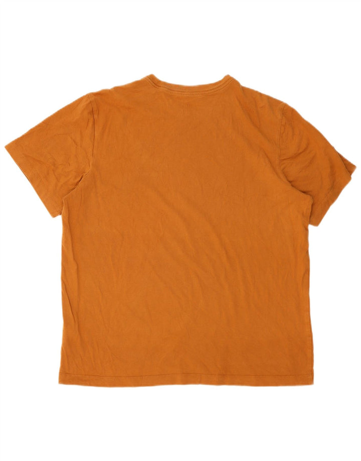 Jordan Herren T-Shirt Top Large Braun Baumwolle