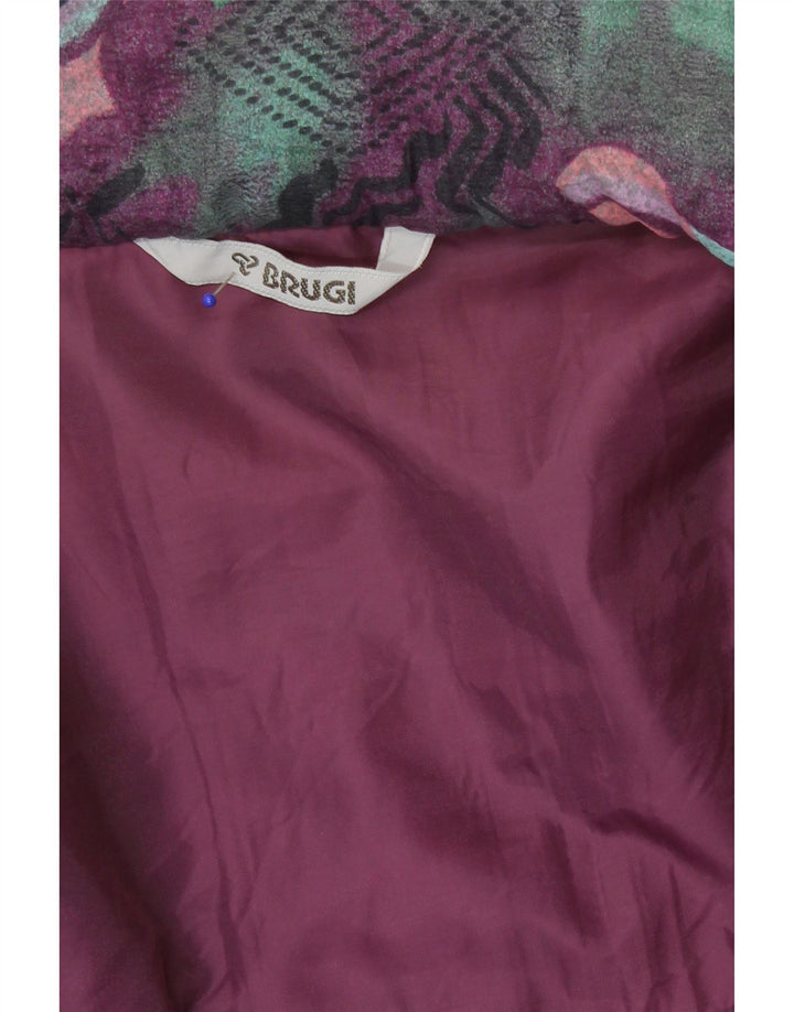 Brugi Herren-Windbreakerjacke mit abstraktem Muster, UK 42, XL, mehrfarbig