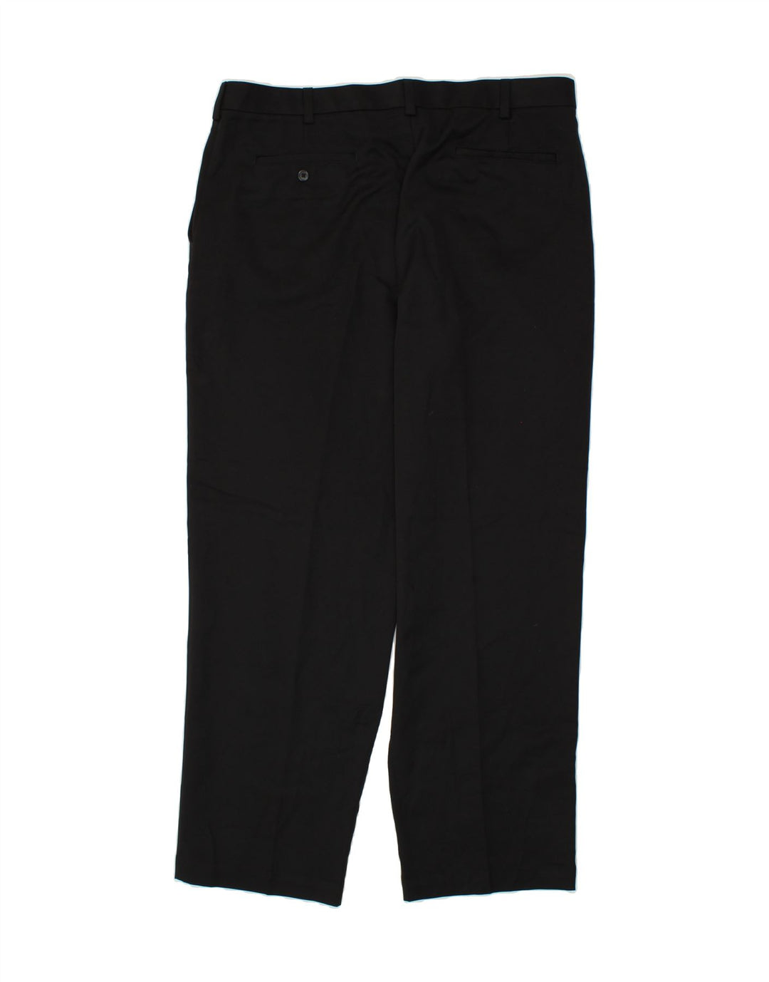 IZOD Mens Straight Chino Trousers W38 L32 Black Polyester Vintage Izod and Second-Hand Izod from Messina Hembry 