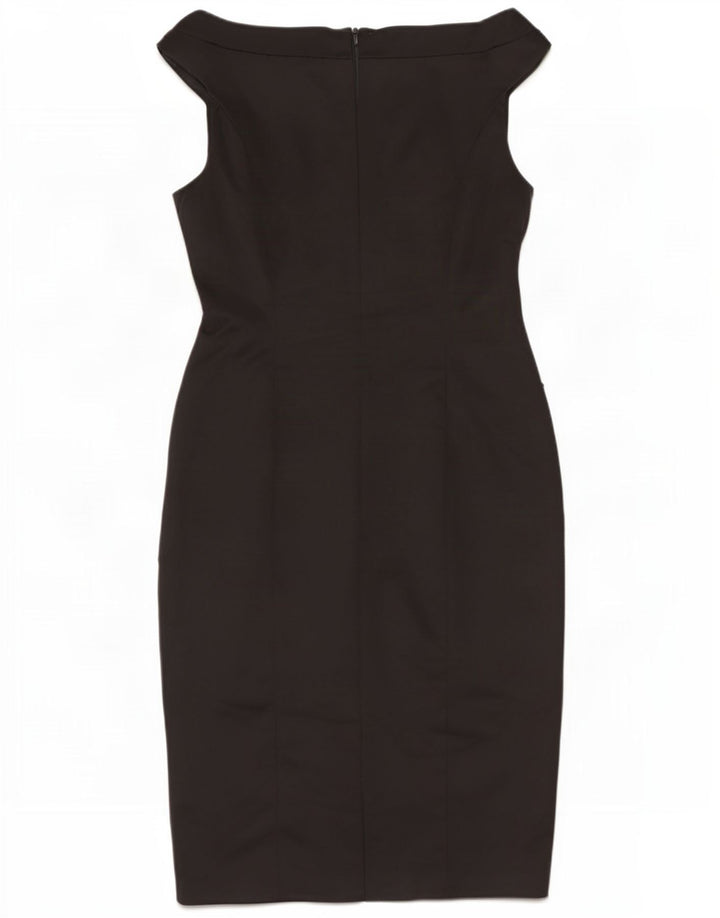 Schulterfreies Etuikleid für Damen von Coast, UK 12, Mittelschwarz, Acetat