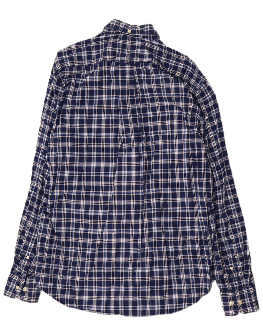 Gant Herren-Madison-Hemd in normaler Passform, groß, marineblau, kariert, Baumwolle