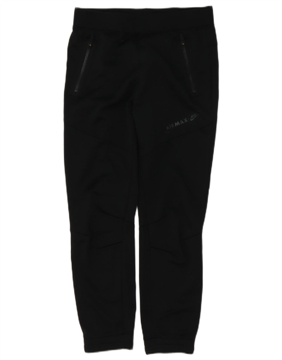 Nike Damen-Trainingsanzug mit Grafik, Jogginghose, Größe 43, Größe L, Schwarz, Polyester