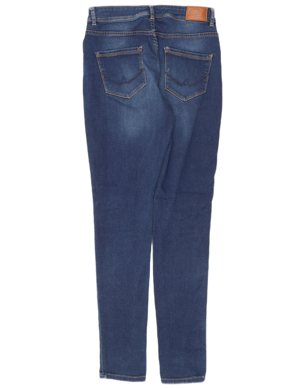 Superdry Damen Sophia Skinny Jeans W30 L32 Blaue Baumwolle