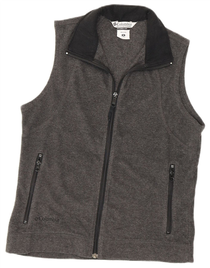 Columbia Damen Fleeceweste UK 14 Mittelgraues Polyester