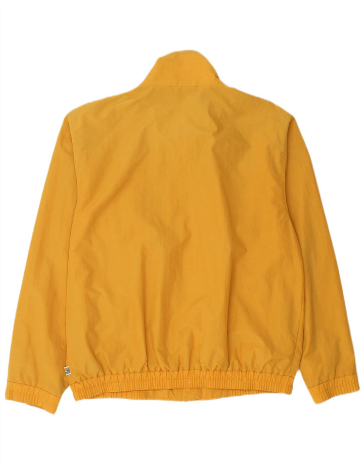 Slam Herren Bomberjacke UK 36 Small Gelbes Nylon