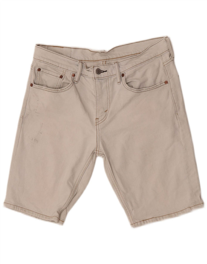 Levi's Herren 511 Denim Shorts W30 mittelblaue Baumwolle