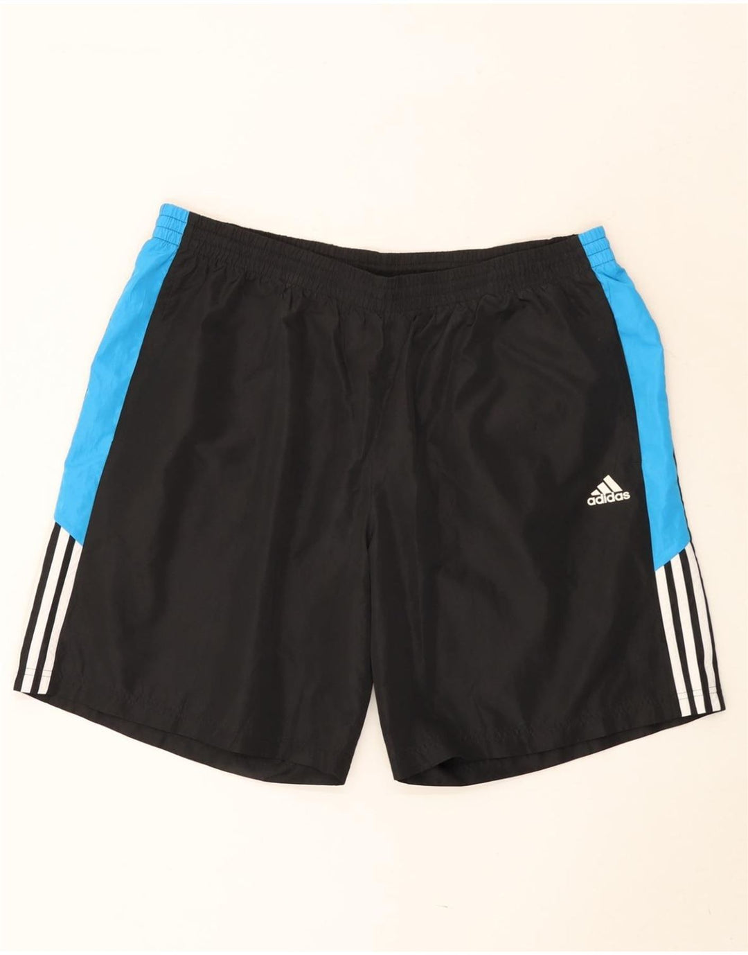 Adidas Herren Sportshorts 2XL Schwarz Colourblock Polyester