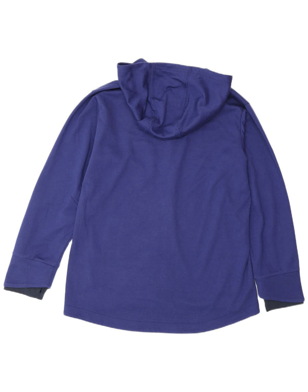 Canterbury Damen-Kapuzenpullover mit Reißverschluss, UK 16, Größe L, Marineblau, Polyester