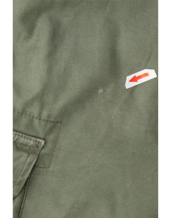 Mil-Tec Herren Cargoshorts 2XL W42 Grüne Baumwolle