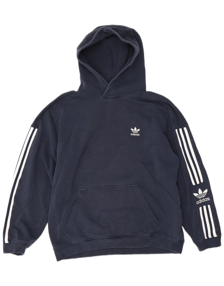 Adidas Herren Graphic Hoodie Pullover Medium Marineblau
