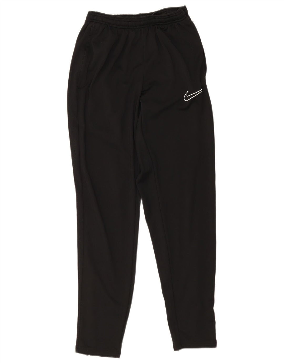 Nike Damen Dri Fit Trainingshose UK 12 Medium Schwarz