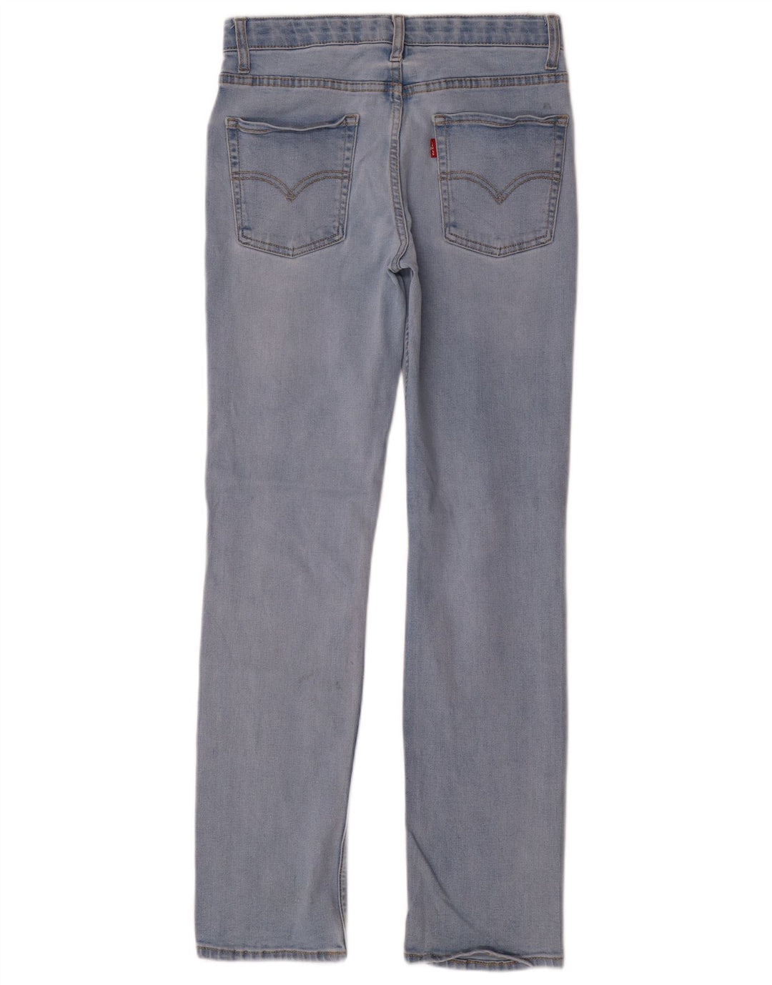 Levi's Jungen 511 Distressed Slim Jeans 15–16 Jahre W28 L30 Blaue Baumwolle