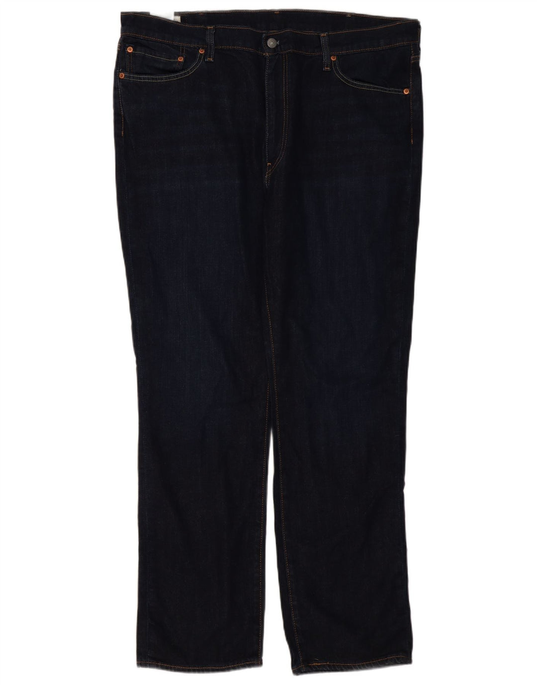 Levi's Herren 514 Straight Jeans W40 L32 Marineblau Baumwolle