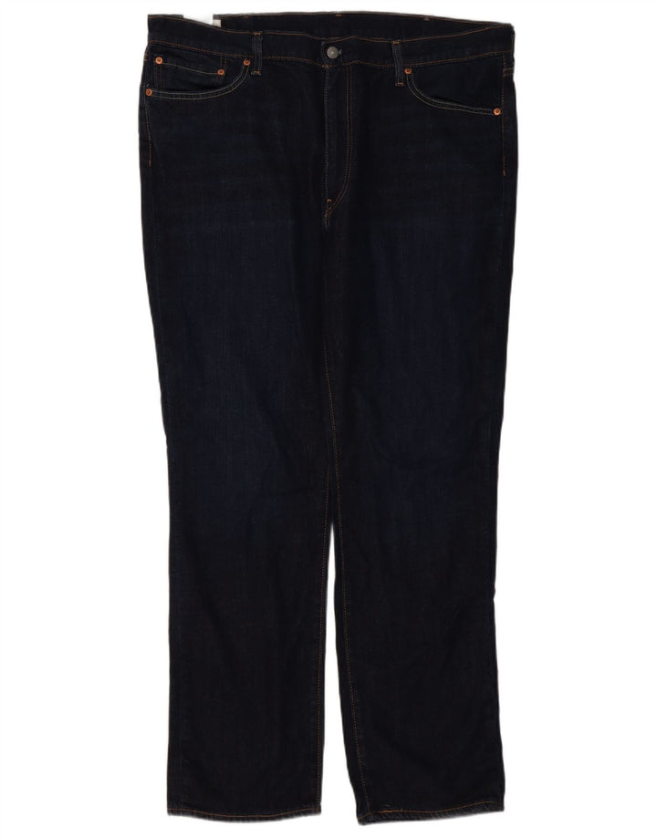 Levi's Herren 514 Straight Jeans W40 L32 Marineblau Baumwolle
