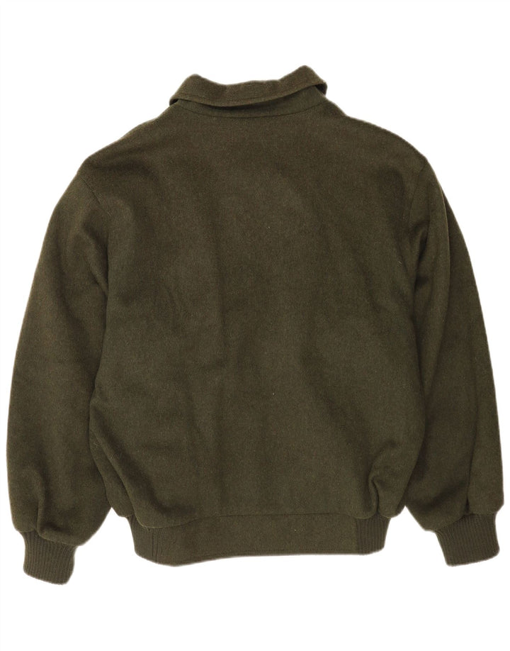 Steinbock Herren Bomber Windjacke EU 52 XL Grüne Wolle