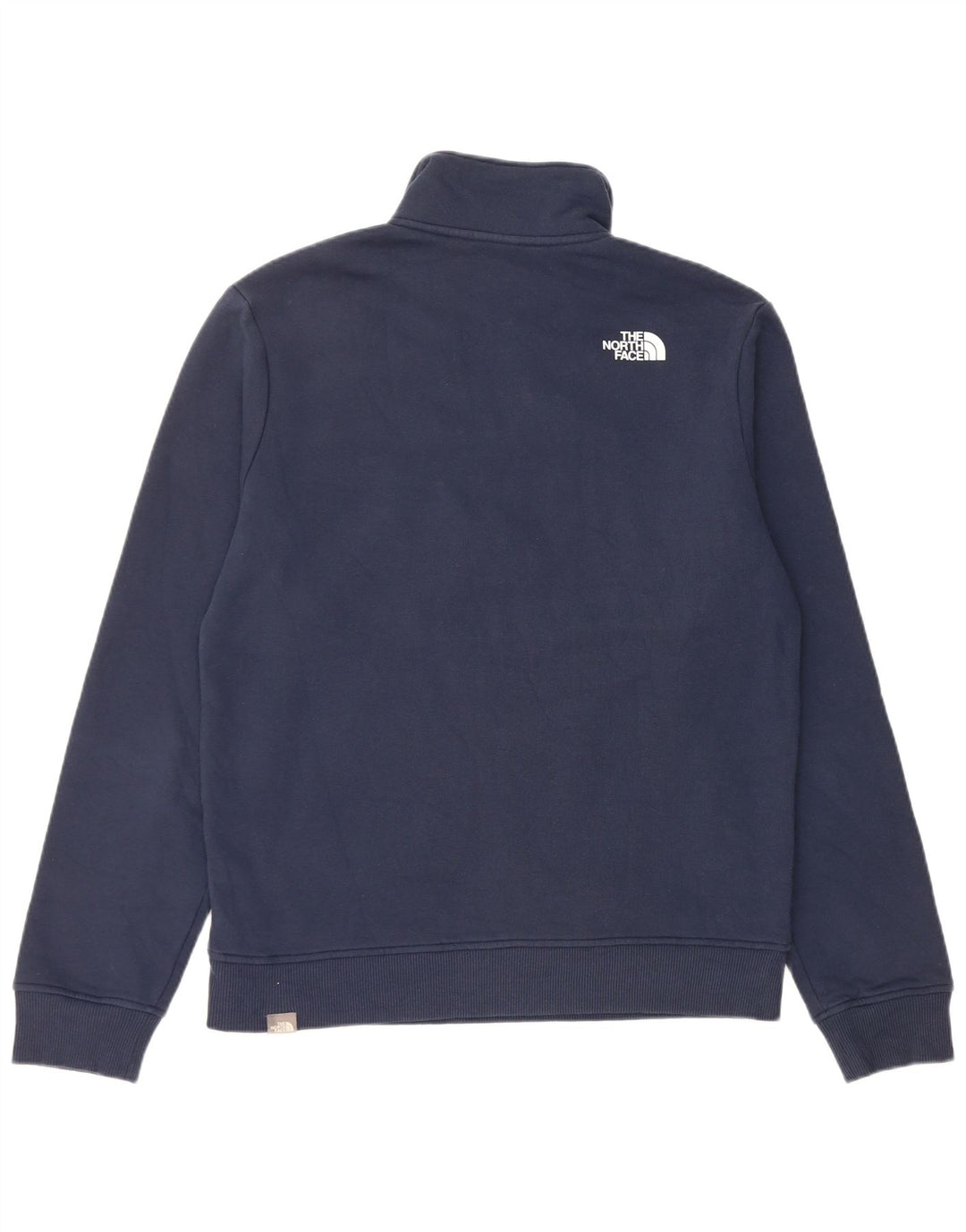 THE NORTH FACE Grafischer Herren-Sweatshirt-Pullover, mittlerer Marineblau-Farbblock
