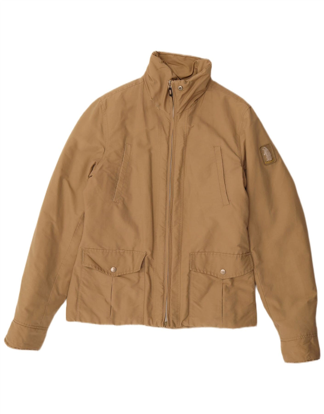 Refrigue Herren Wattierte Jacke UK 42 XL Beige Nylon
