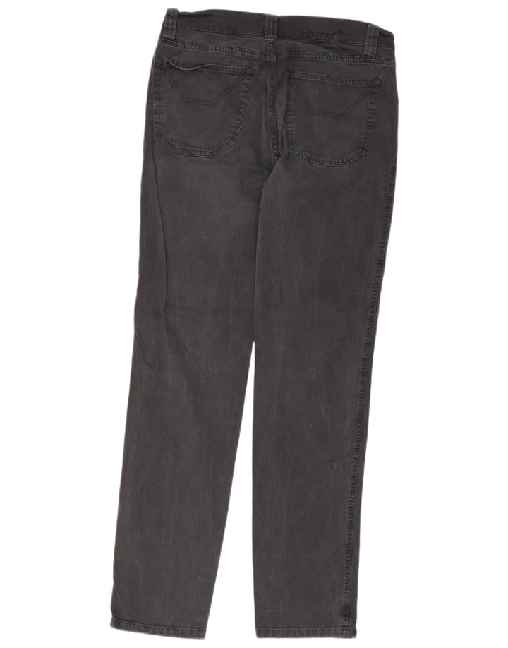 Jeckerson Herren Straight Jeans W34 L33 Graue Baumwolle