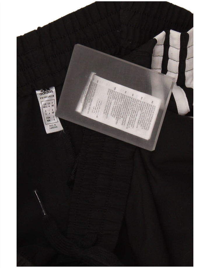 ADIDAS Herren Trainingshose Jogger UK 40/42 Medium Schwarz Polyester