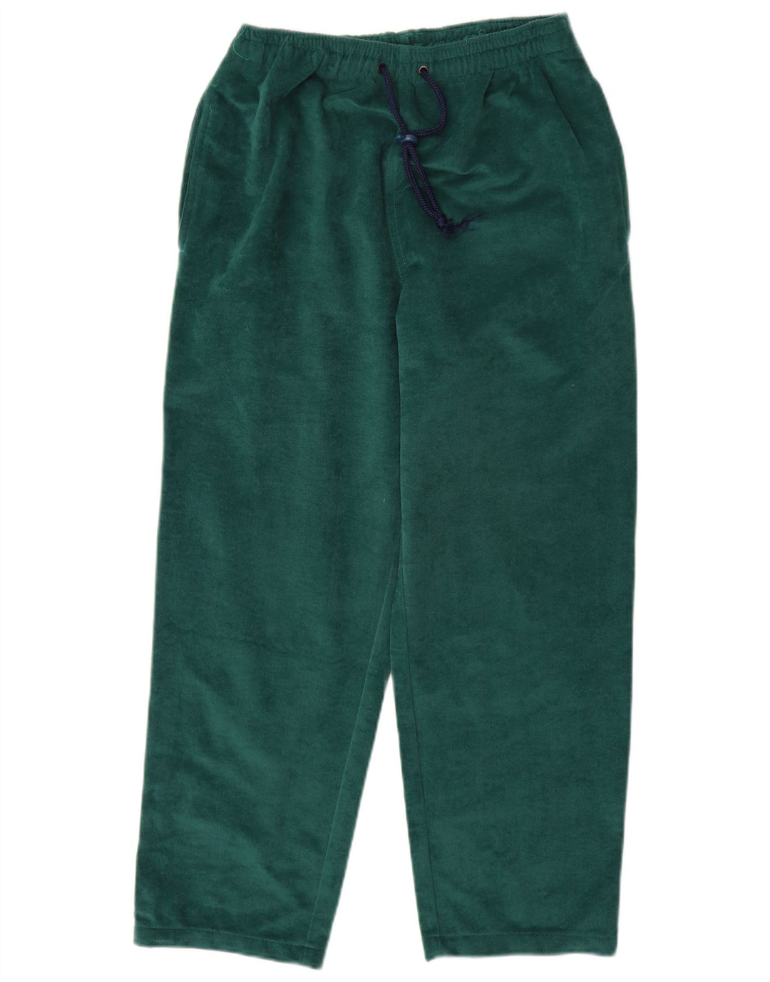 MC KEE'S Herren-Trainingsanzug aus Velours, Mittelgrün, Farbblock-Polyester