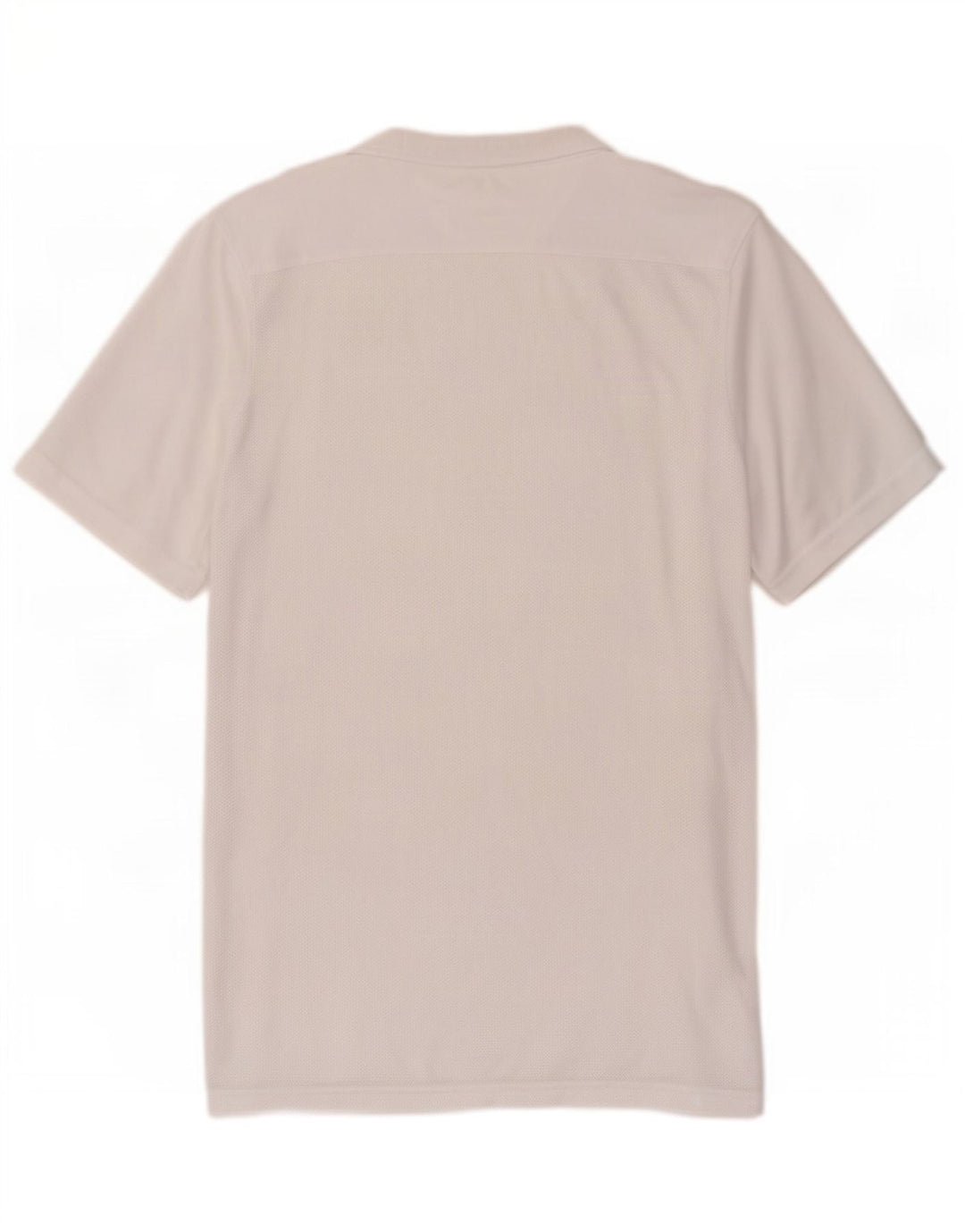 Nike Herren Dri Fit Slim T-Shirt Top Mittelweißes Polyester
