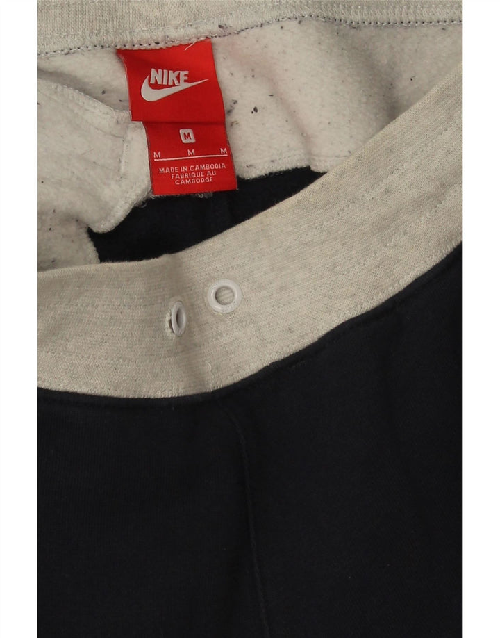 Nike Herren-Trainingshose „Air“, Jogginghose, mittelgroß, Marineblau, Farbblock
