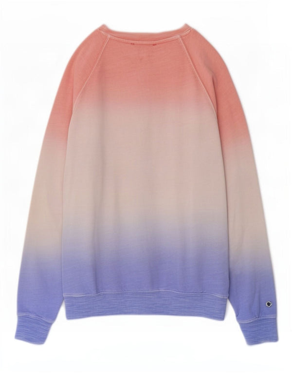 Marks & Spencer Damen-Sweatshirt-Pullover, Gr. 10, klein, Rosa, Farbblock