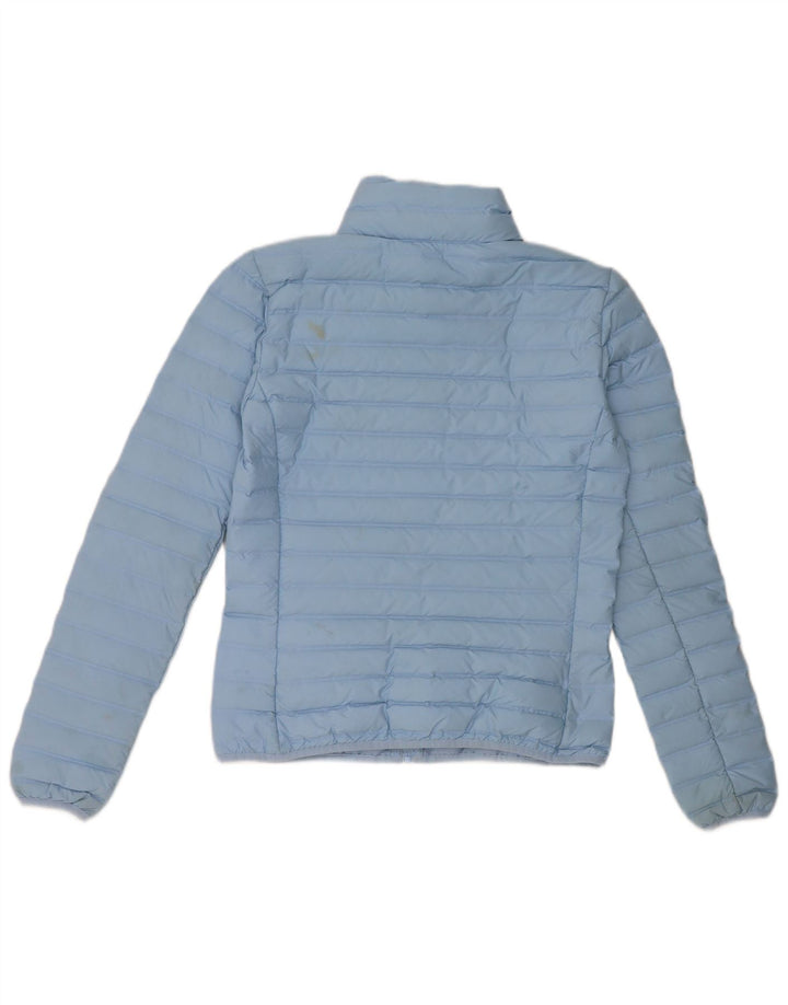 Adidas Damen Wattierte Jacke UK 4/6 XS Blau Polyester