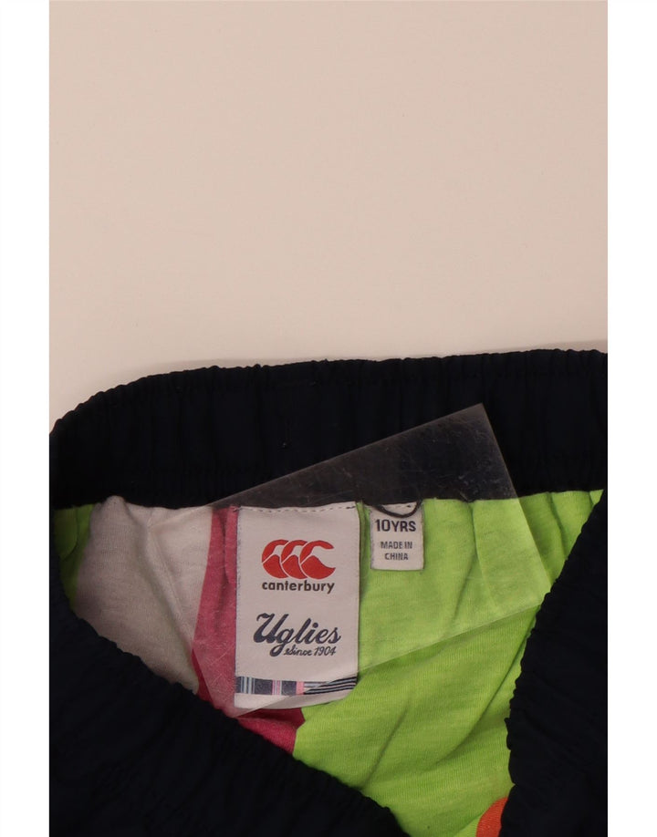 CANTERBURY Trainingshose mit Grafik für Mädchen, 9–10 Jahre, Marineblau